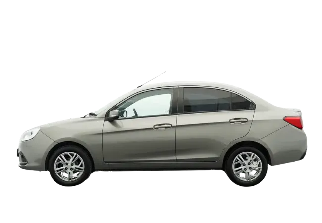 Proton Saga sedan rental car for affordable Kota Kinabalu city travel