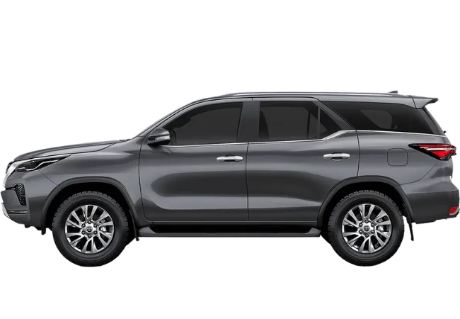 Toyota Fortuner seven-seat SUV rental for family and Sabah road trips