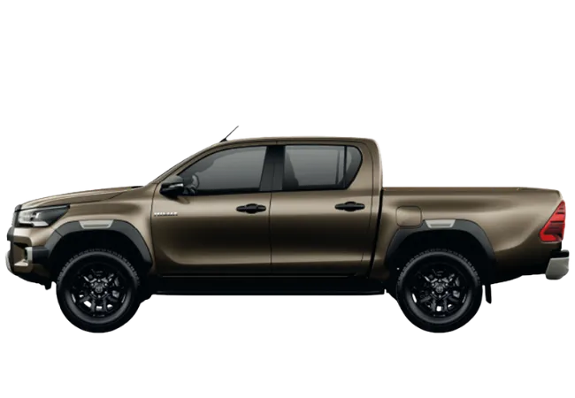 Toyota Hilux Rouge double-cab 4x4 rental for Sabah outstation travel